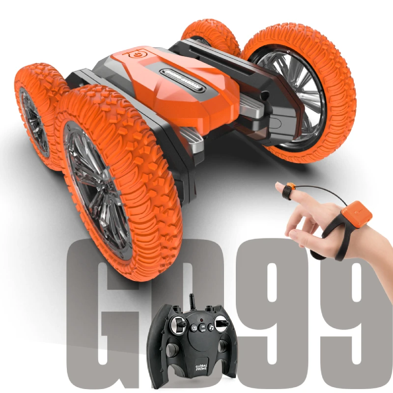 

New Product Ideas 2021 Amazon Top Seller Global Drone GD99 Rock Crawler RC Car Toys Gesture Control Remote Car with 360 Spinning