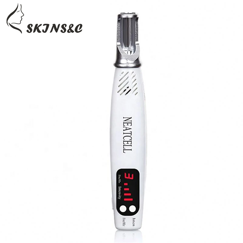 

S&C Portable Mini Picosecond Laser Pen Neatcell Removing Skin Tag Scar Freckle Mole Eyebrow Laser Tattoo Removal Machine