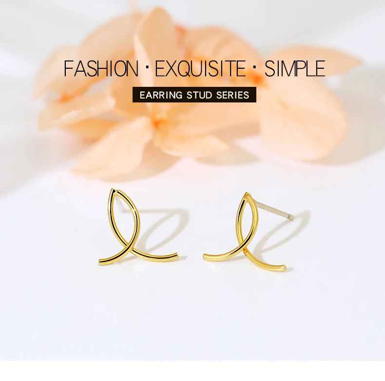 

New arrival type of moissanite stud earringssterling silver stud earrings and small stud earrings
