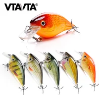 

ABS hard plastic 3D eyes 60mm 12.6g artificial lure fishing custom unpainted square bill crankbait blank