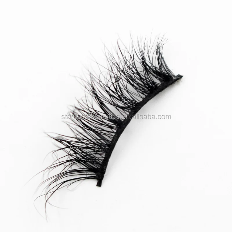 

Most Popular Corner Half Short Eyelashes Mink 3D Lashes With Custom Eyelash Pink Packaging, Color