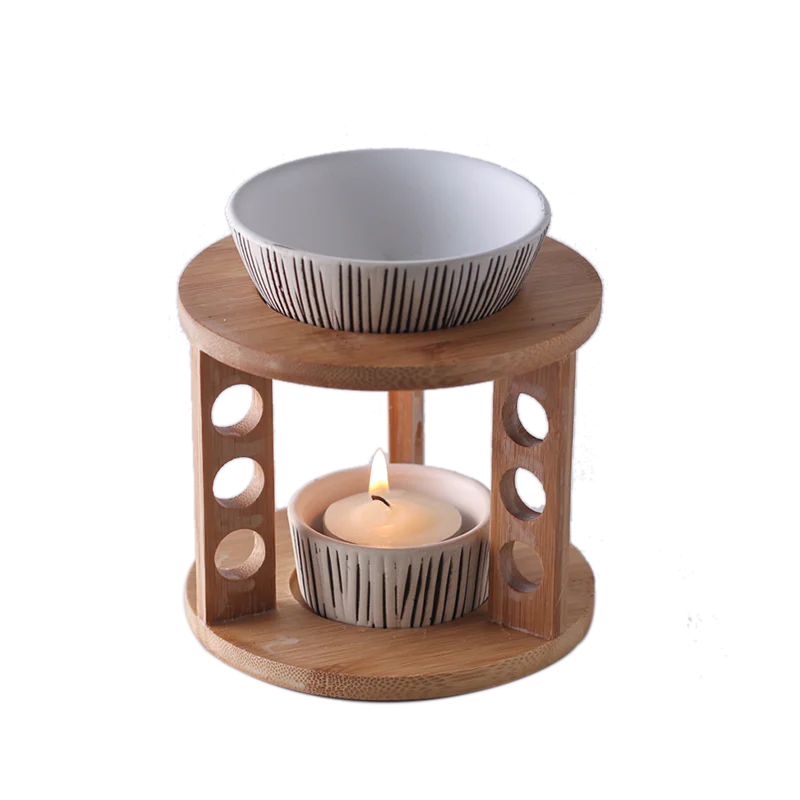 Wholesale Custom Color Cheap Price Ceramic Fragrance Oil Tealight