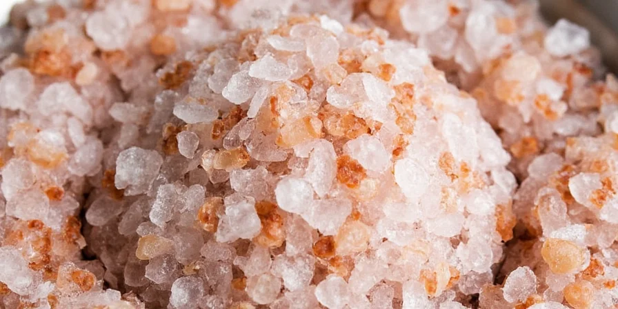 Set of salt grinders with different salts inside