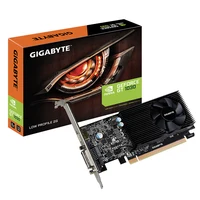 

GIGABYTE NVIDIA GeForce GT 1030 Low Profile 2G Low Profile Design GPU with 150 mm Card Length Graphics Card (GV-N1030D5-2GL)