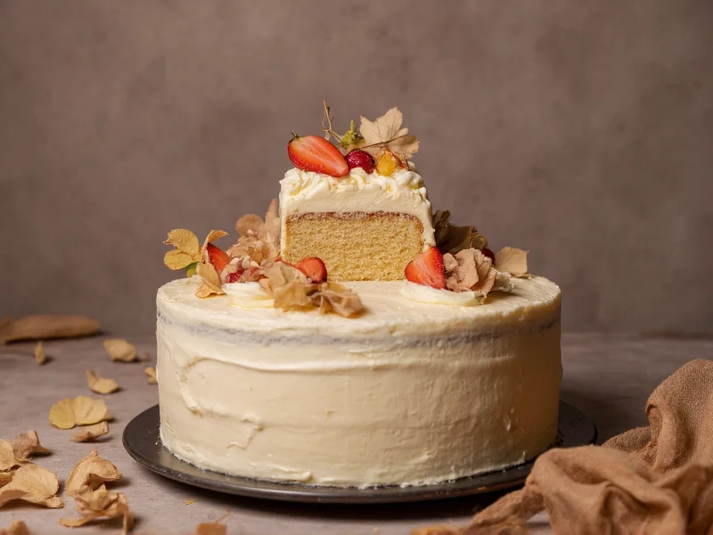 homemade birthday cake