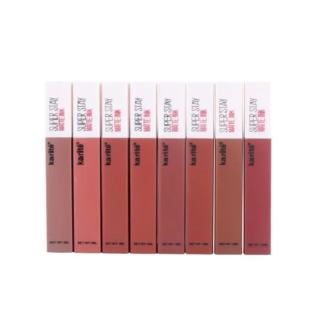 

Wholesale matte lip cosmetics private label no brand lip tint