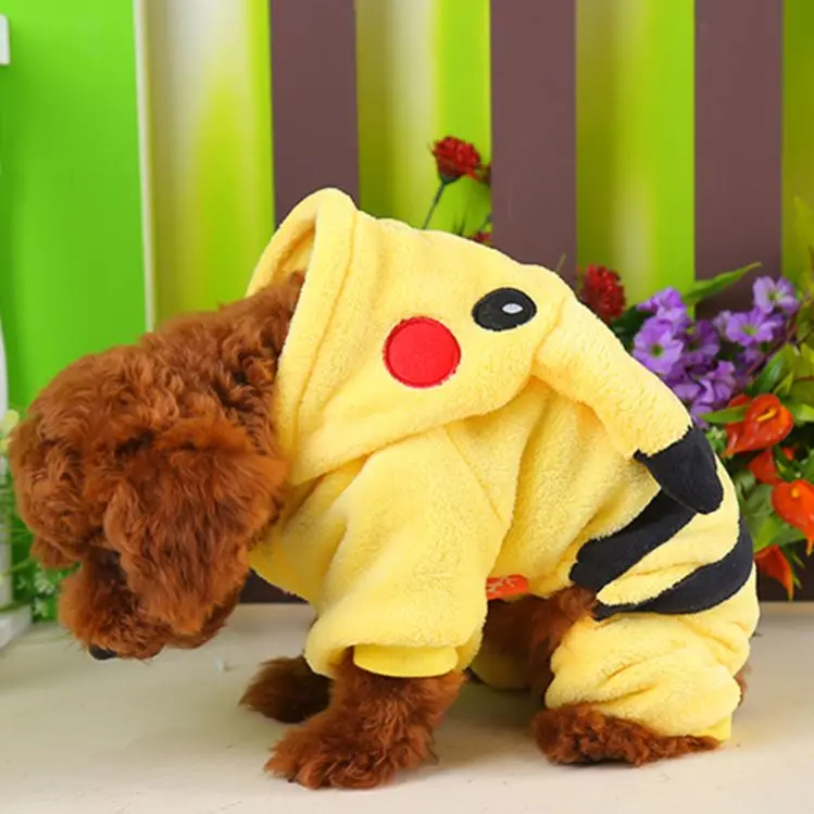 

Chinese New Year Pet Clothes Big Dog Coats, Yellow