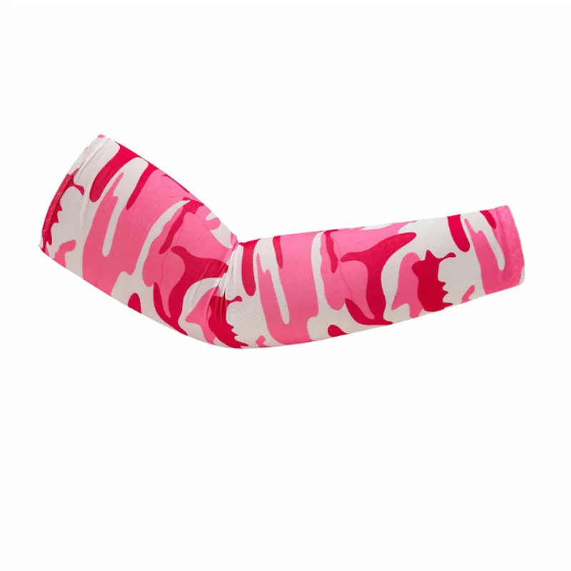 

wholesale lets slim sublimation cooling motorcycle sport uv compression camouflage arm sleeve, Custom color