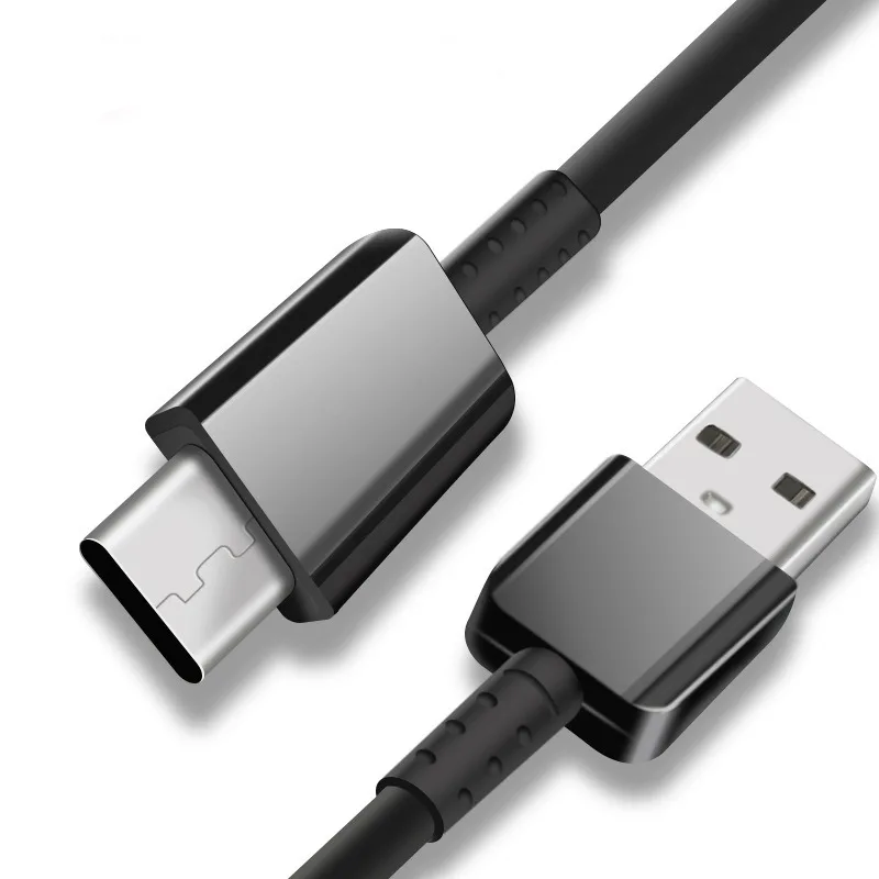 

For Samsung original S10 fast charge type c data cable EP-DG700BBE/BWE S8 S9 note8 note9 S10 USB cable, Black white