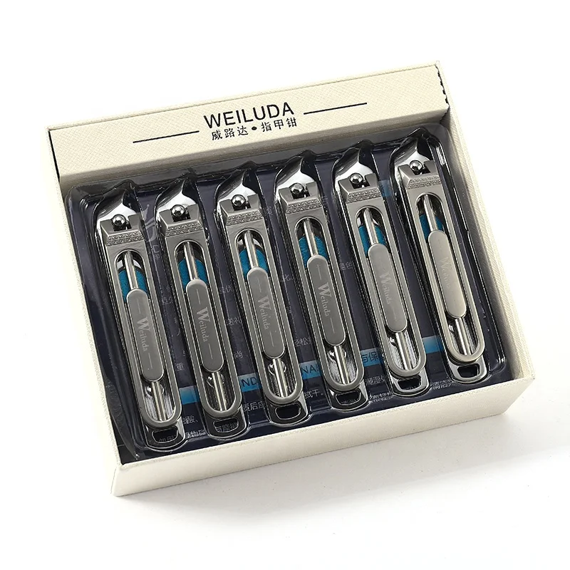 

Hot custom LOGO large manicure zinc alloy carbon steel nail clippers