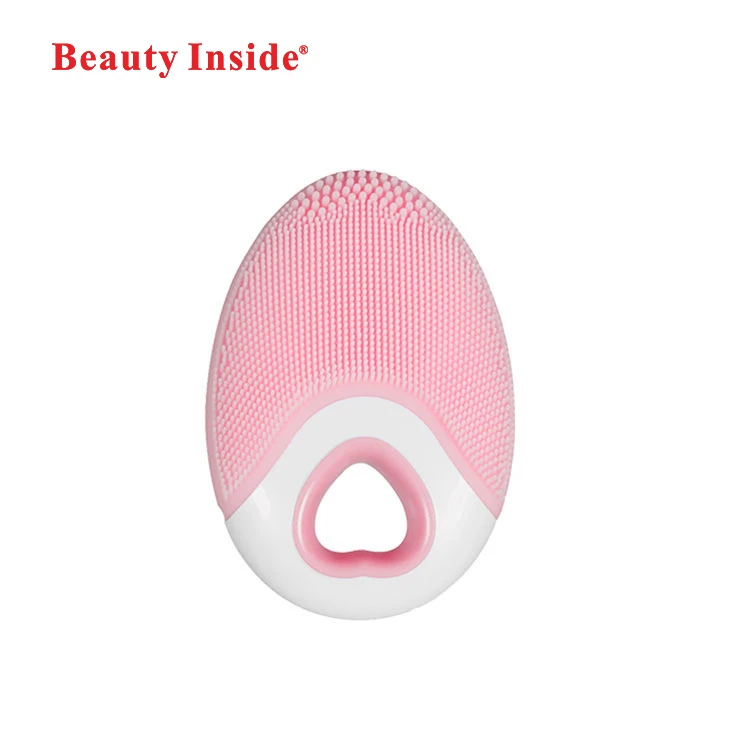 

Sonic Facial Cleansing Brush Exfoliate Smooth Skin Face Brush, Light purple, pink, customize