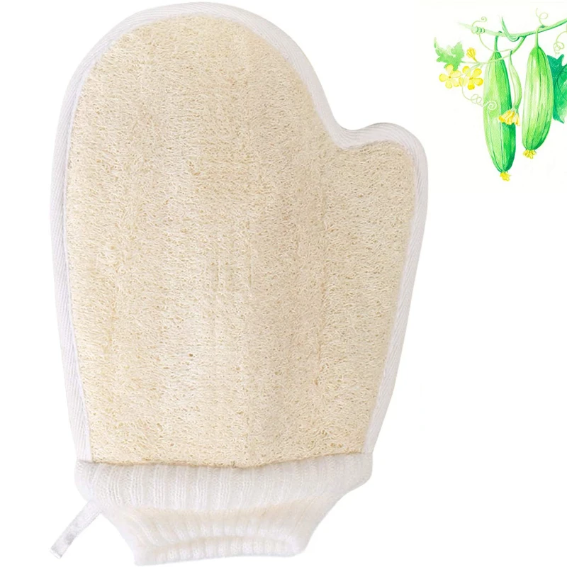 Natural Fiber Hemp Bath Exfoliating Glove Scrubber Loofah Mitt Washcloths Sisal Shower Bath