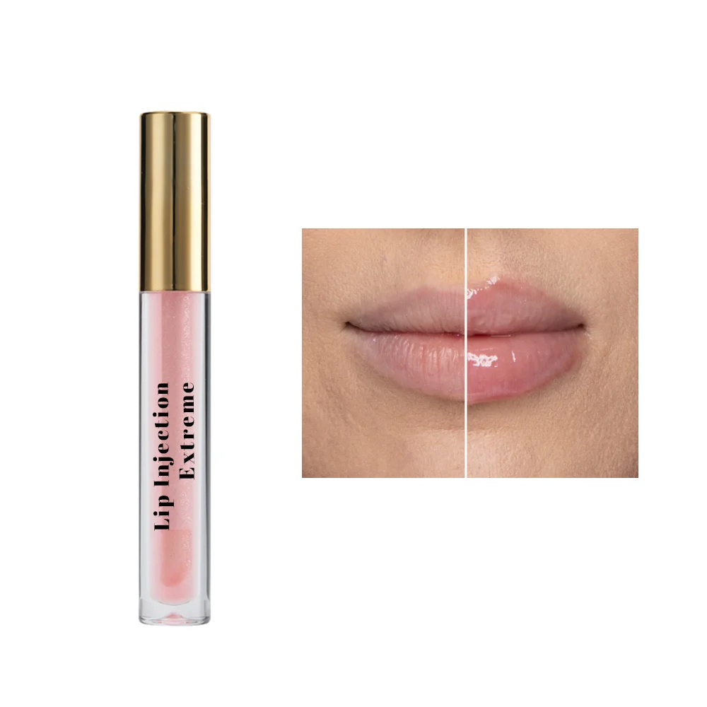 

Hzforeverbeauty factory custom private label vegan hydrating lip injection extreme gloss plumper