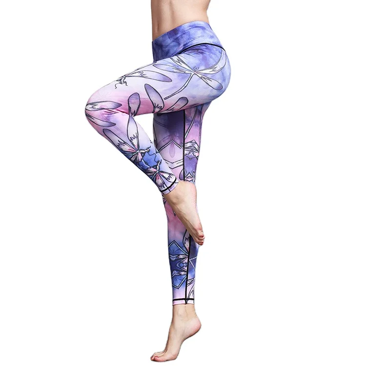 

Cheap new style Custom sublimation leggings for women sport legging compression wears, Customized color