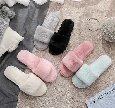 

Factory wholesale autumn and winter warm home woolen shoes anti slip open roll wool floor slippers, Black,beige,gray,lighter blue,pink ,peach power,