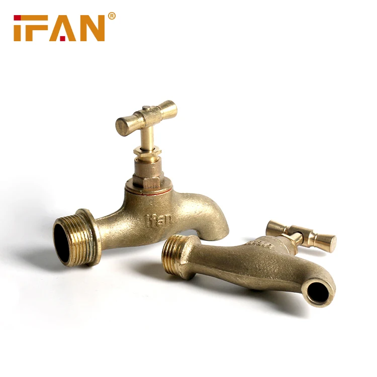 

IFAN Hot Sale Wholesale Tap Faucet Water Brass Tap 1/2 3/4 Inch Bibcock Taps