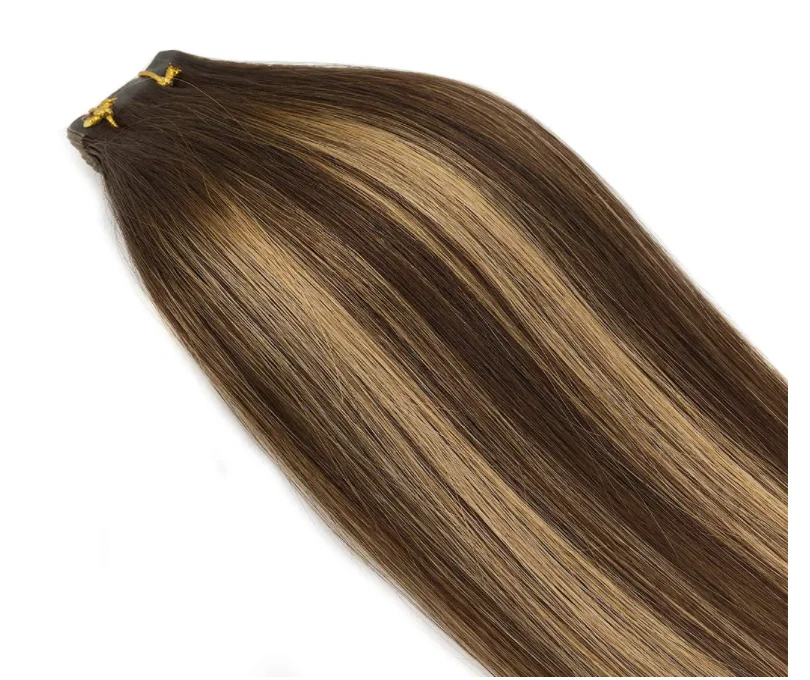 

Hot Sale High Quality All Colors Customization Tape In Hair Extensions 100% Human Hair