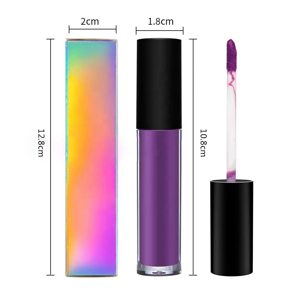 

Non Transferable High Quality Matte Lip Stain Private Label Liquid Lipsticks with Low MOQ