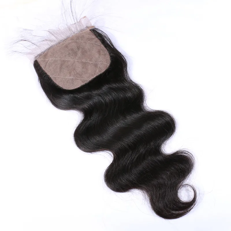 

Full cuticle virgin cheap brazilian body wave human hair lace closure for black women