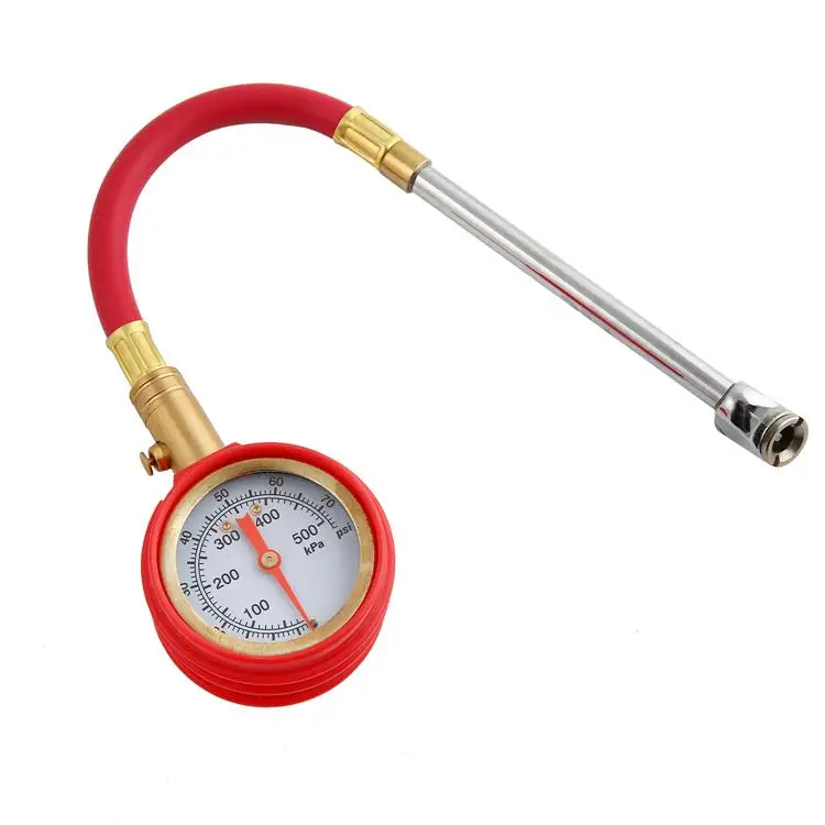 Car Tyre Red Kpa Mini Air Pressure Indicator Manometer/pressure Gauge Car Testing Instrument