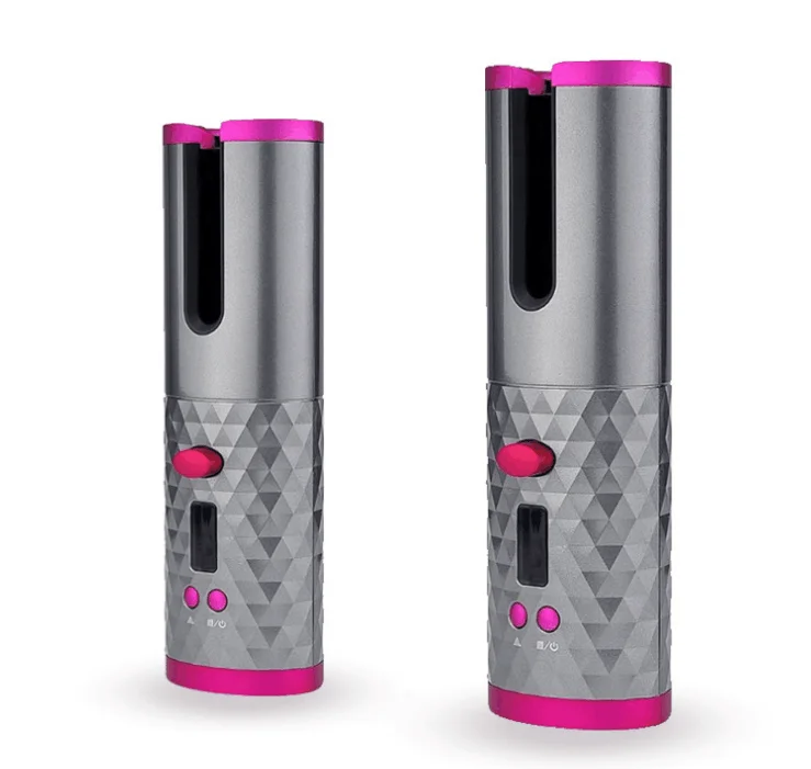 

Portable Rechargable Electric Rotating Usb Auto Wireless Cordless Magic Wand Automatic Hair Curler