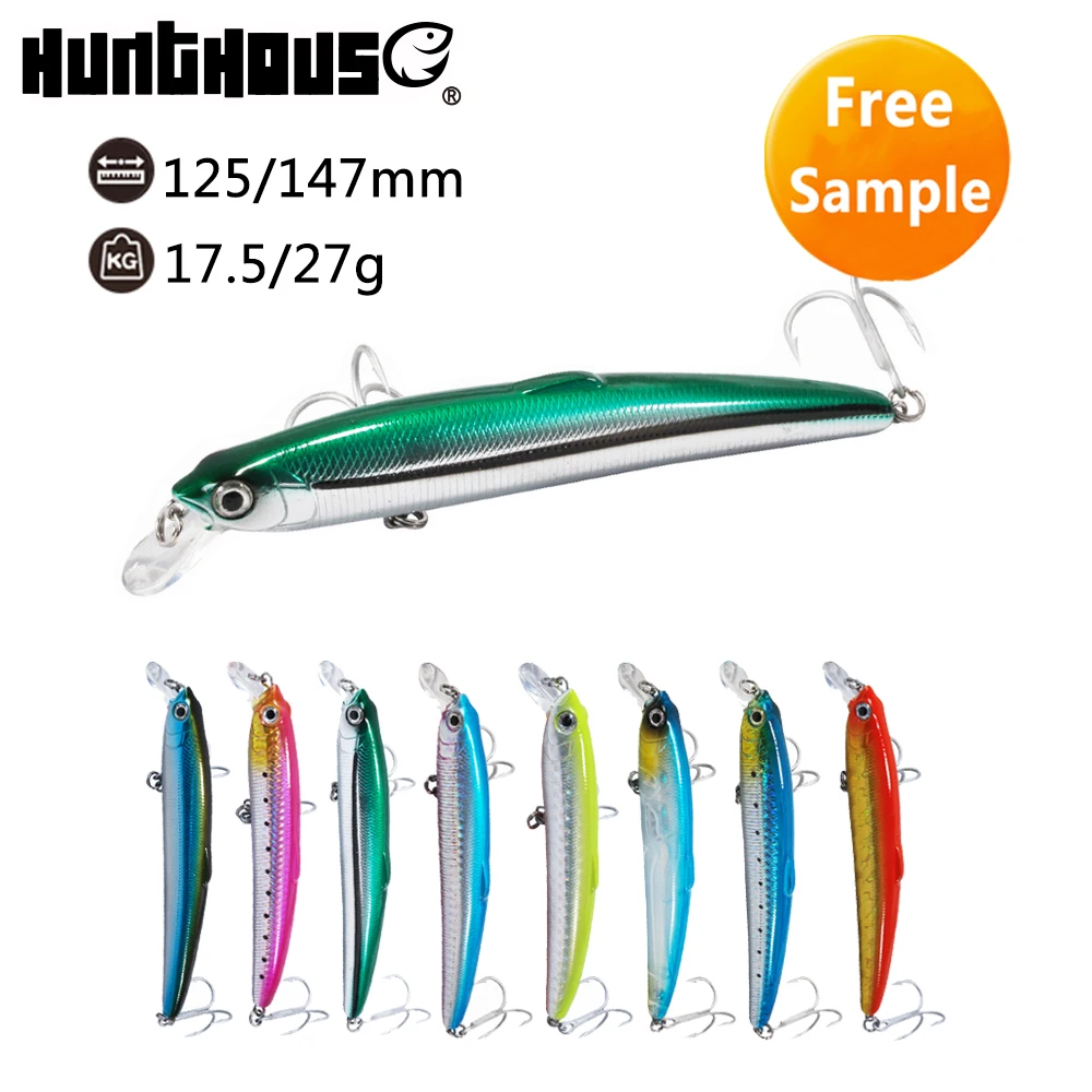 

Hunthouse sea water 27g Floating fishing minnow lures