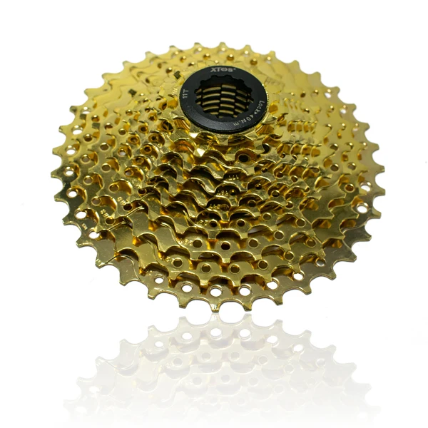 

XTOS Mountain Bike Gold Cassette 10Speed 11-36T Freewheel