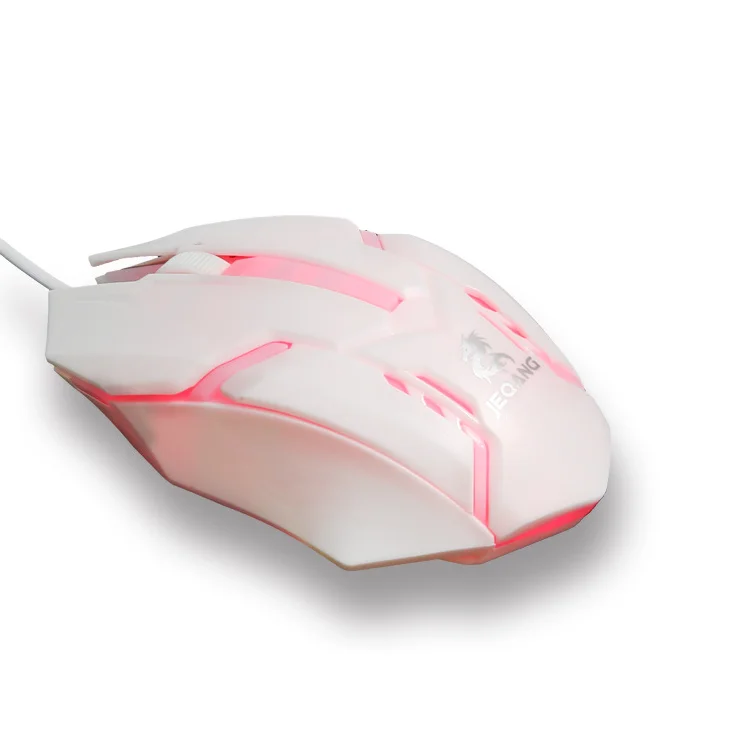 

JM-318 factory hot seller 3keys wired optical gaming mouse RGB Backlit mouse dazzle Colorful breathing lamp mobile game mouse