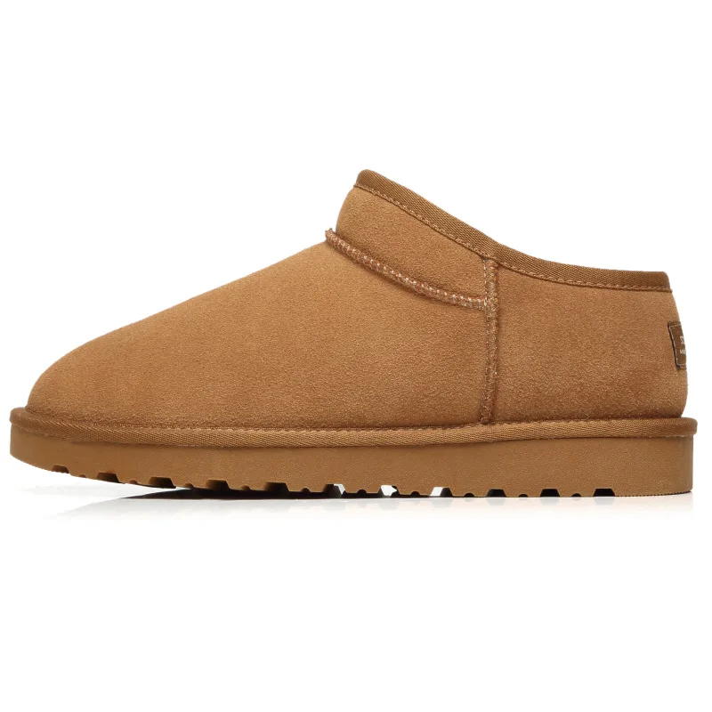 

2022 Brown Women Boots With Fur Snow Boots Men Womens Snow Winter Boots
