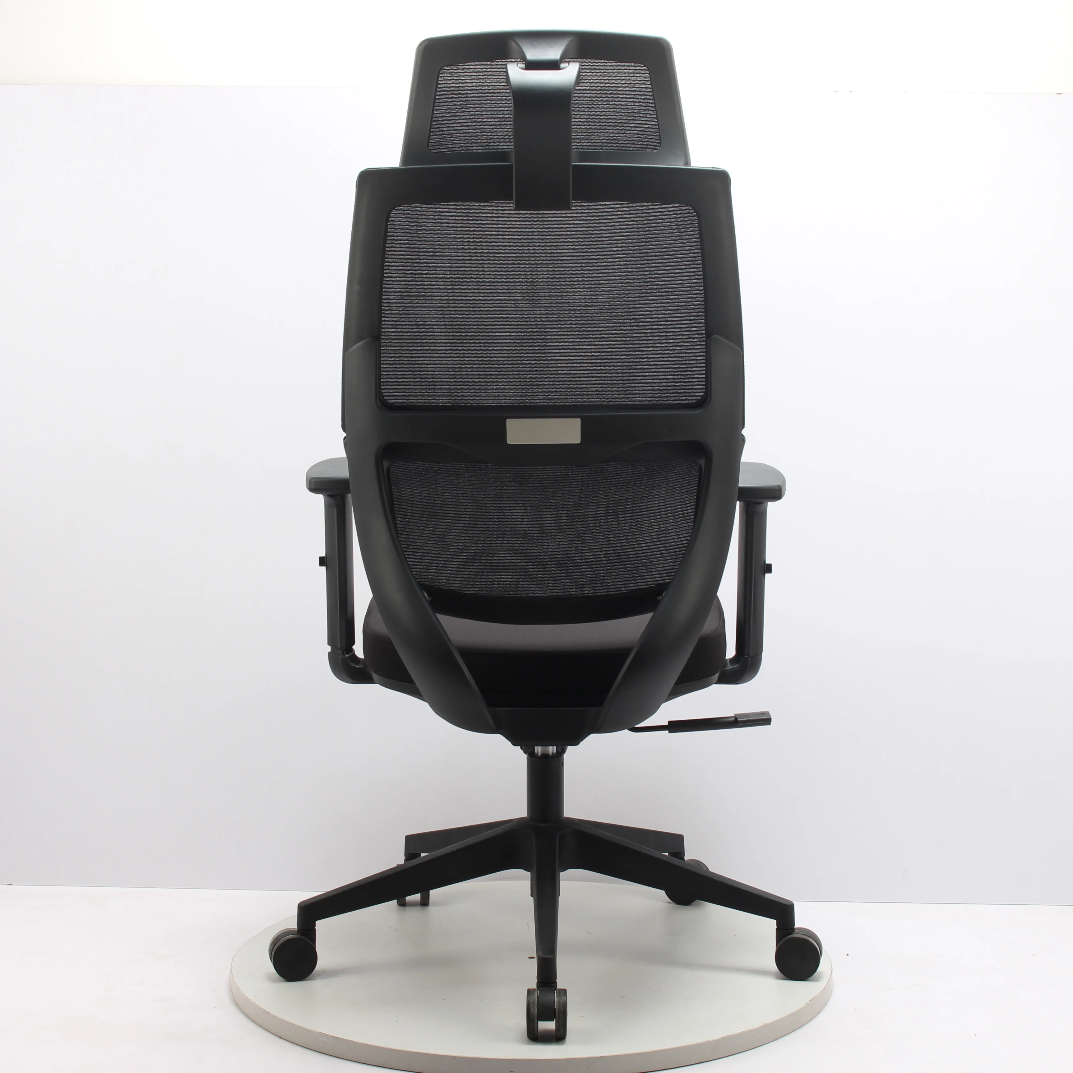 现代椅子办公家具网格高背黑色行政办公椅