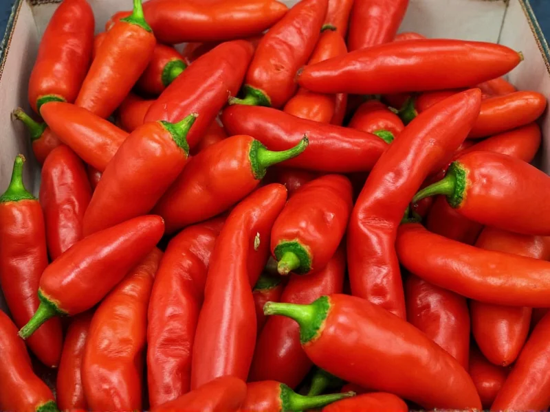 Anaheim Chili Peppers Heat Level: 500-2,500 SHU Explained