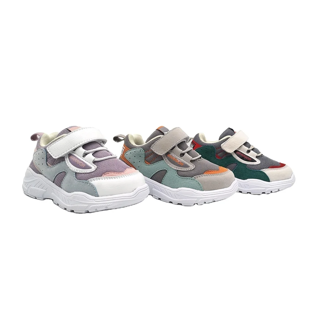 

2021 Children Fashion Sneakers Breathable And Light Toddler Little Big Kids Casual Sports Walking Trainers