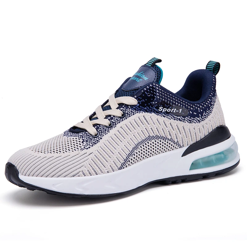 

Popular Design Fashion Air Cushion Designer Sneaker Fly Knitting Men Fashion Casual Shoes, Optional