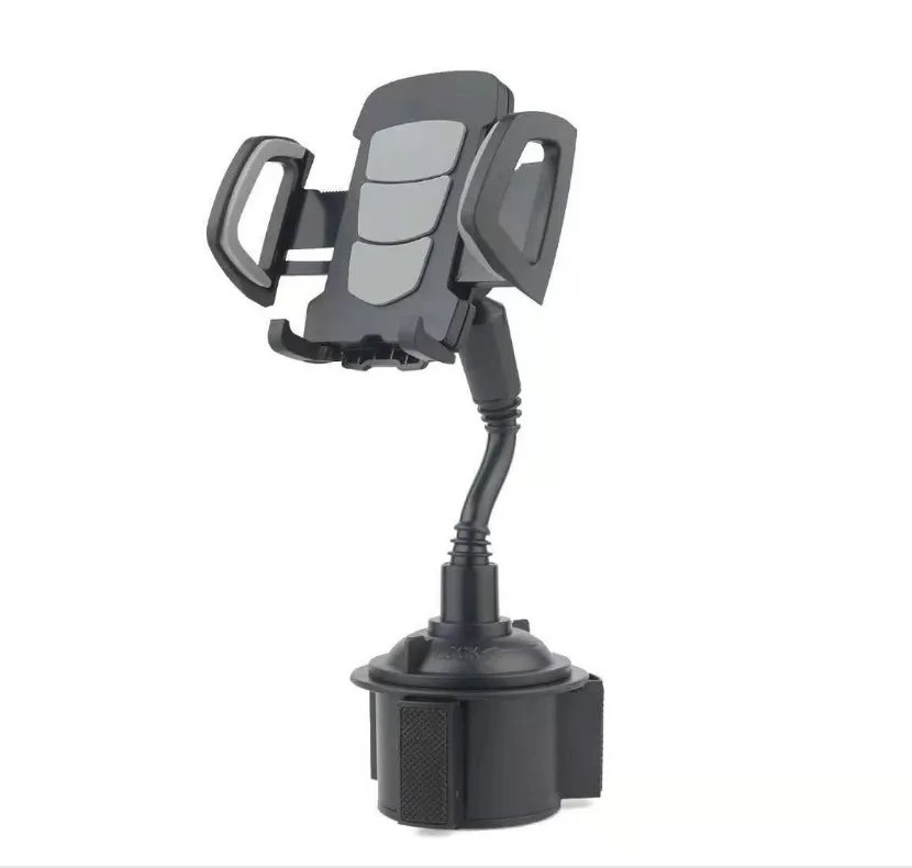 

Top Selling Gooseneck Cell Phone Car Cup Holder Phone Mount Phone Holder With One Touch Release, Black , yellow , red , blue