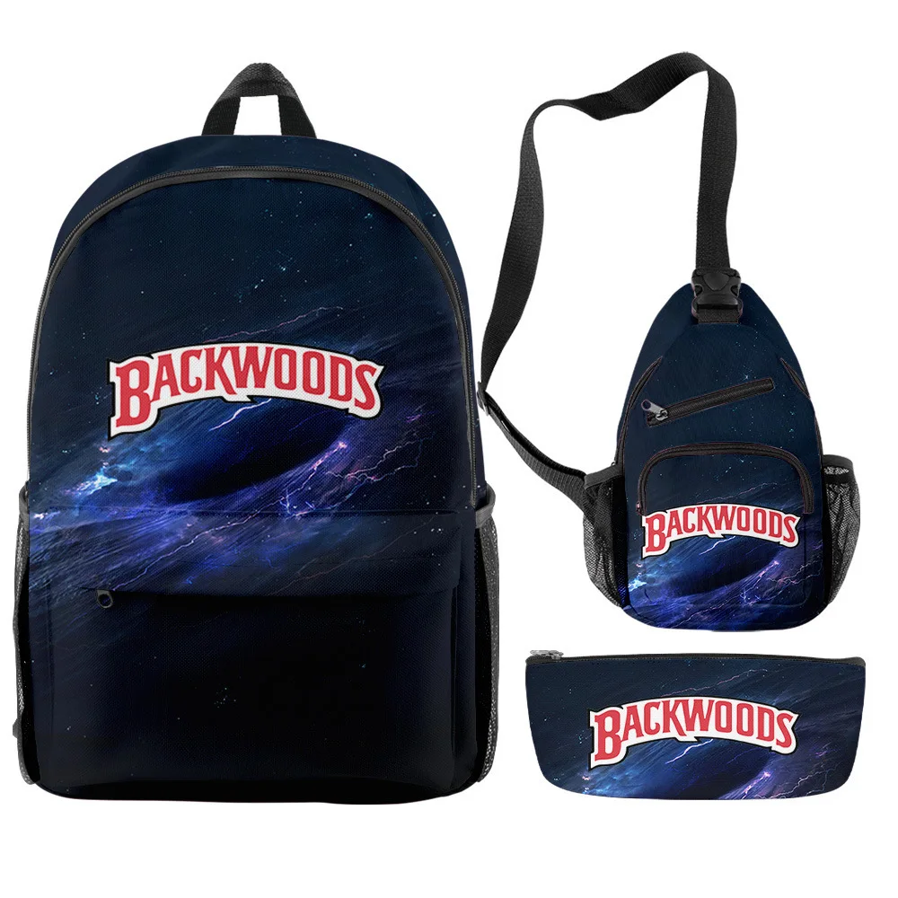 

Hot Sale Waterproof Cookie Backpack Book Shoulder Bags Travel Size 3 Piece Cookie Backpack Set