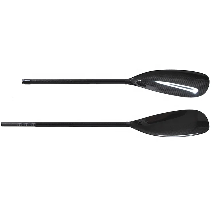 

Kudo Paddle Manufacturer Adjustable Carbon Fiber Kayak Paddle, Black