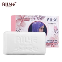 

AILKE Private Face Whitening soap best skin glycerin flower soap