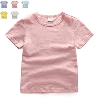 

wholesale o-neck bamboo tshirt plain custom tshirts blank bamboo t shirt for kid