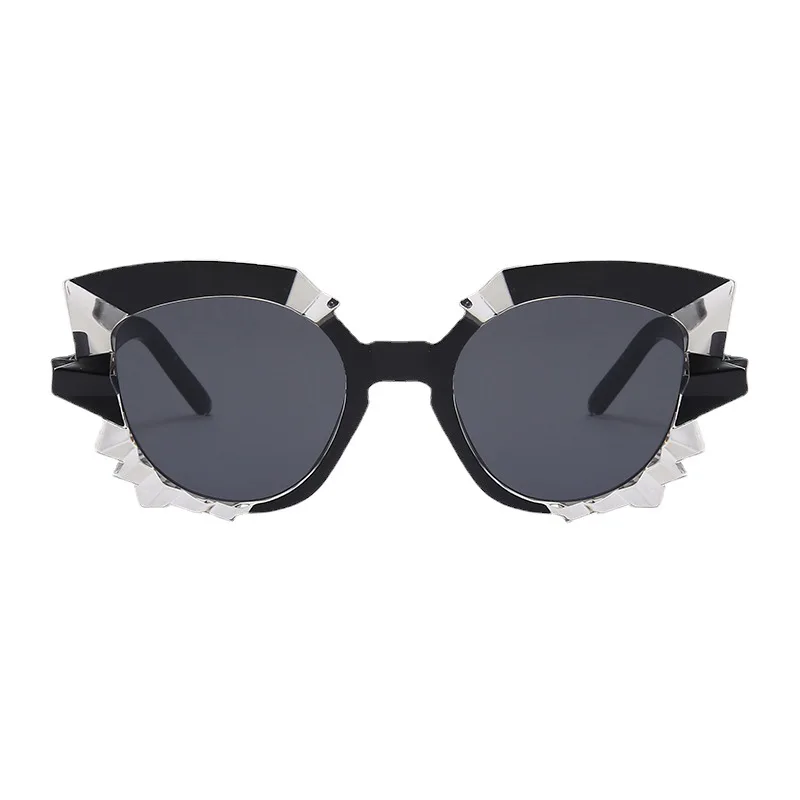 

retro round sun glasses trendy big frames oversided shade sunglasses for men women