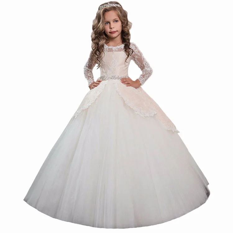 

Wholesale holy first communion kids girls pageant dress for children, Customized color