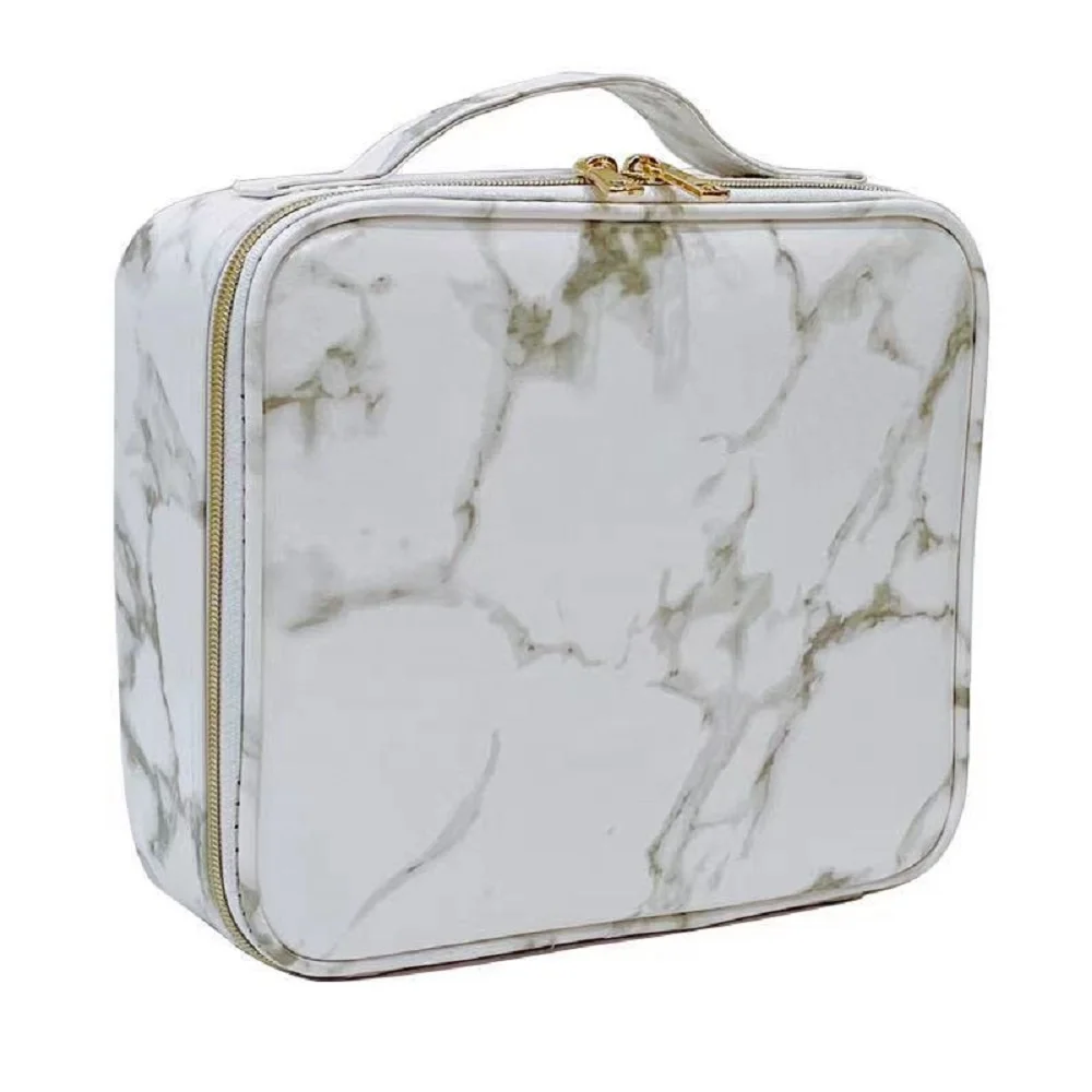 

Qingdao Cosmetic Bag Eyelash Polygon Toilet Bags Storage Flowers Frosted Natural Unicorn Hanging For Men Striped Diamond, Marble