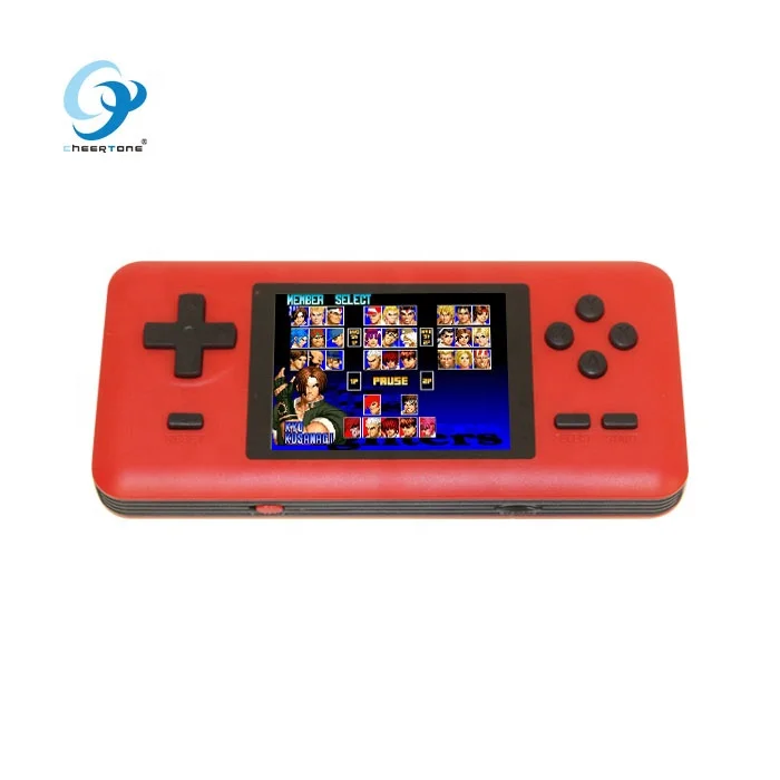 

CT862 Pocket Handheld Game Console 3.0 inch 8 bit Built in 150 Games, Black, white, red, yellow, blue