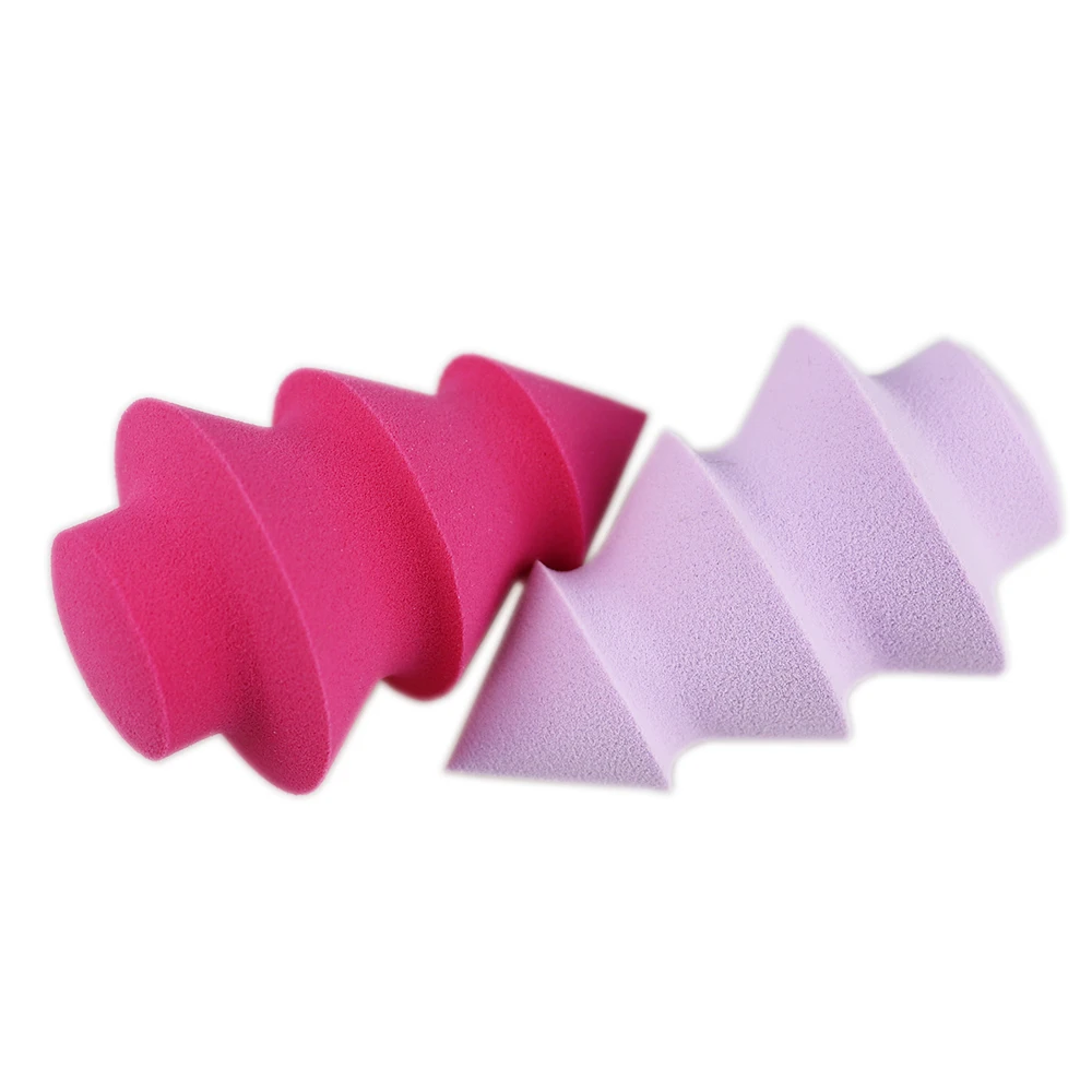 

Makeup Trends Foam Christmas tree shape custom Make Up Powder Puff Sponge
