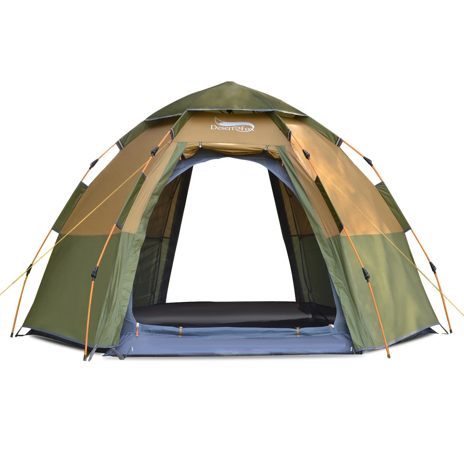 

Automatic tent outdoor 5-8 people hexagonal automatic tent family thickened rainproof camping