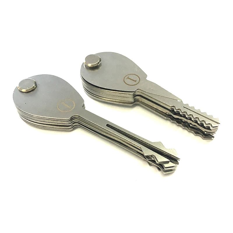Jigglers And Tryout Keys Full Master Key Lock Pick Set For Car,20 Pcs ...