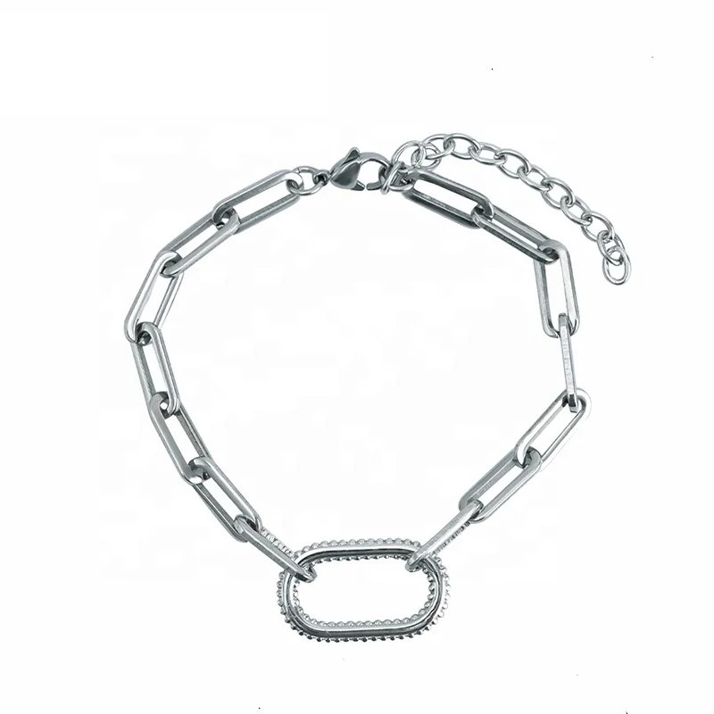 

Link Bracelets Fashion Jewelry Charms Stainless Steel Charms Women Accessories Wholesale Factory