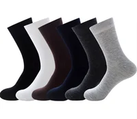 

customization Anti-bacterial bamboo fiber custom logo work socken manufacturer dress business men socks
