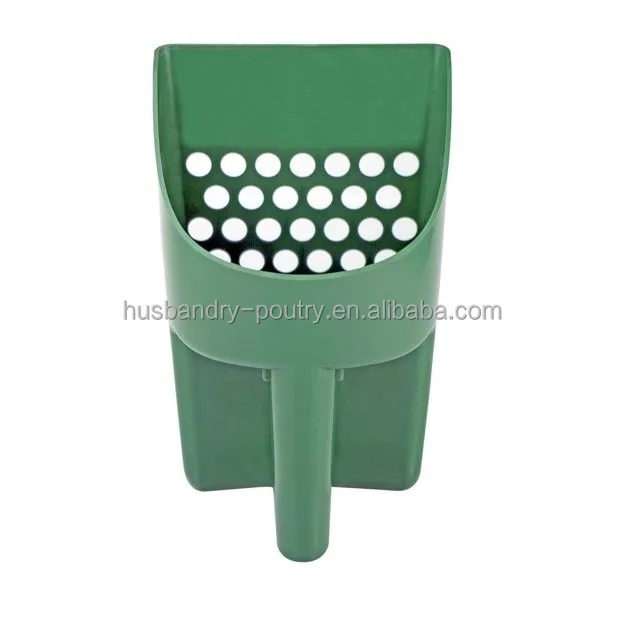 

plastic scoop for Metal soill sand detecting of 3 quarts, Green,yellow,red ,blue or other colours