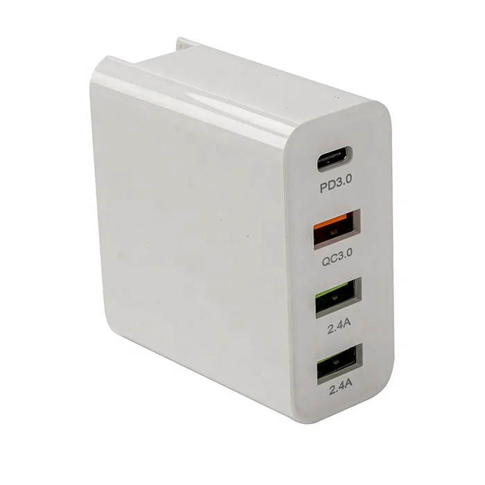 

3.0 Wall Charger 3 USB 1 Type-C Travel Wall Charger