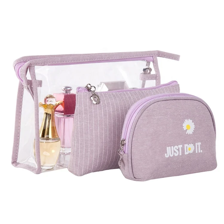 

Best Selling Custom Promotional Waterproof Women Travel Transparent Cosmetic Organizer Bags